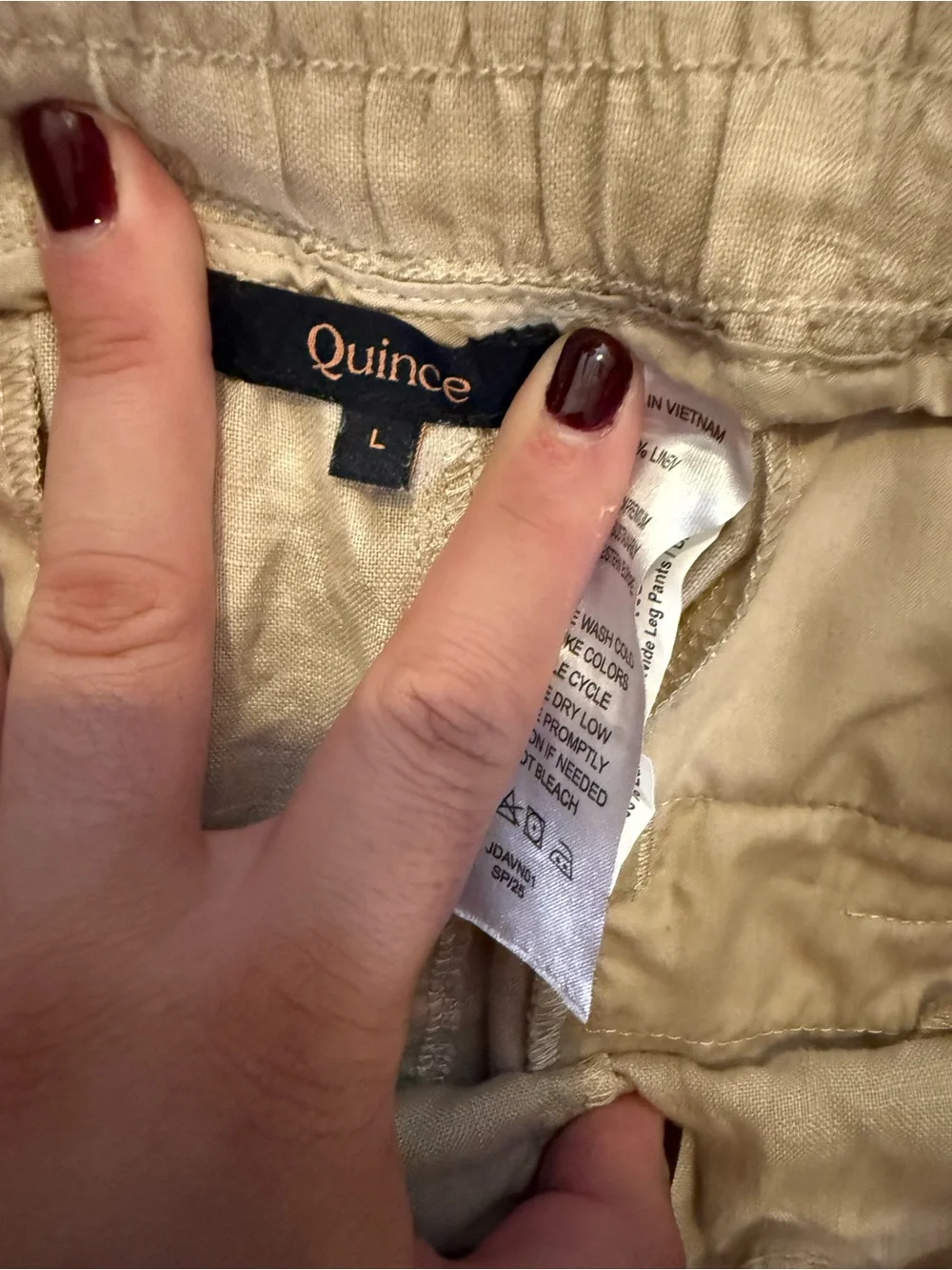 Quince 100% European Linen Wide Leg Pants